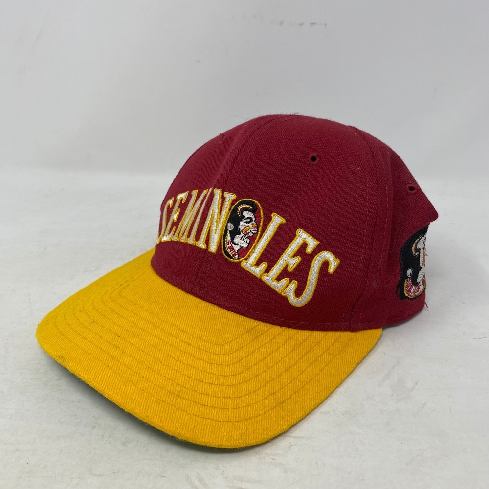 Vintage Starter Florida State Seminoles‎ Fitted Hat 6 7/8 The Natural Wool Cap